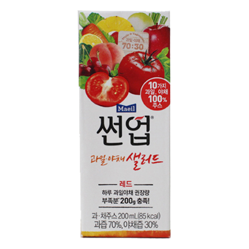 매일 썬업 과일야채 샐러드 레드 200ml