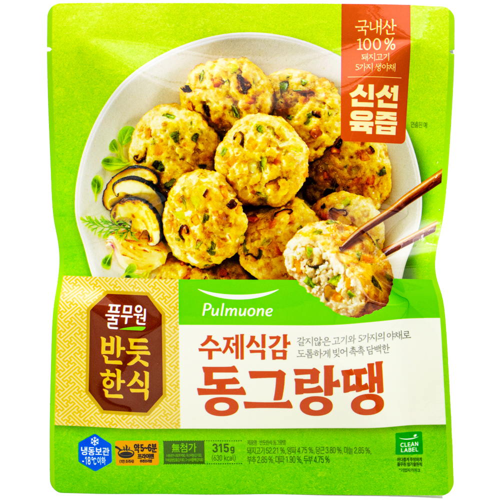 풀무원 반듯한식 동그랑땡 315g