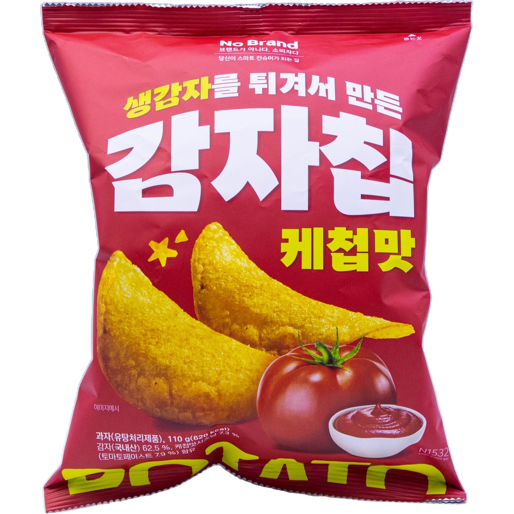 노브랜드 감자칩 케첩맛 110g