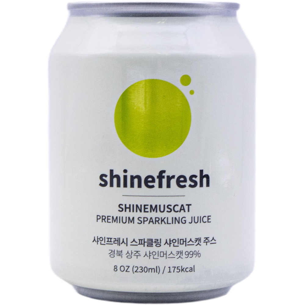 샤인프레시 스파클링 샤인머스캣 주스 230mL