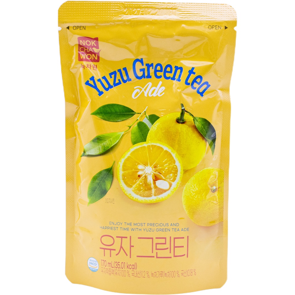 녹차원 유자그린티 170mL