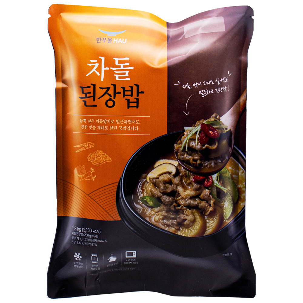 한우물 차돌된장밥 210g