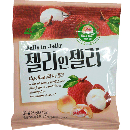 서주 젤리인젤리 리치 26g