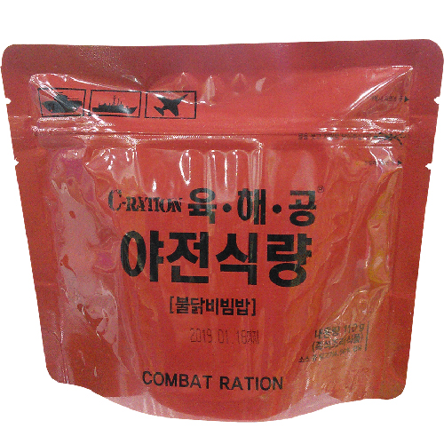 육해공 야전식량 불닭비빔밥 110g