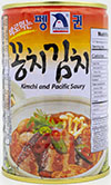펭귄 바로먹는 꽁치김치 380g