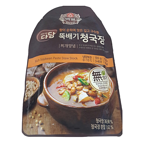 CJ 다담 청국장 찌개양념 130g