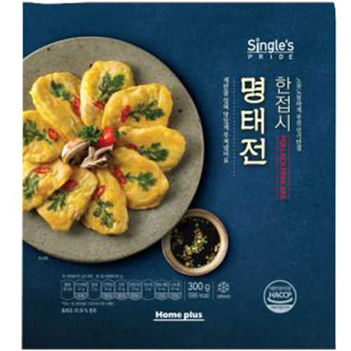 홈플러스 싱글즈 프라이드 한접시명태전 300g