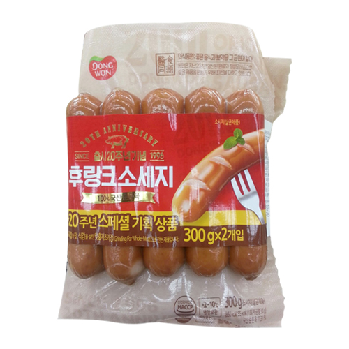 동원 후랑크소세지 300g