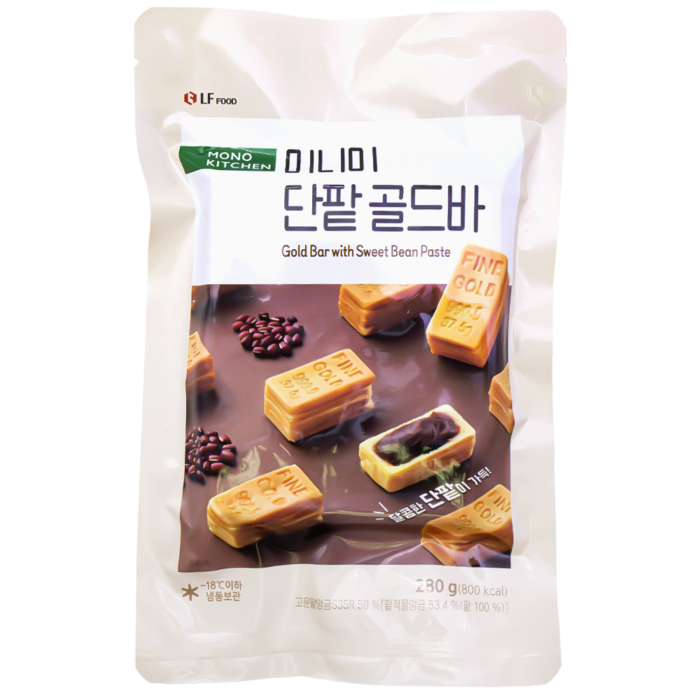 엘에프푸드 모노키친 미니미 단팥 골드바 280g