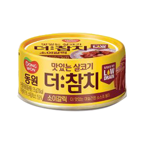 동원 맛있는살코기 더참치 소이갈릭 135g
