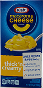 크래프트 맥 앤 치즈 띡 앤 크리미 206g