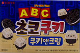 롯데 ABC 초코쿠키 쿠키앤크림 130g