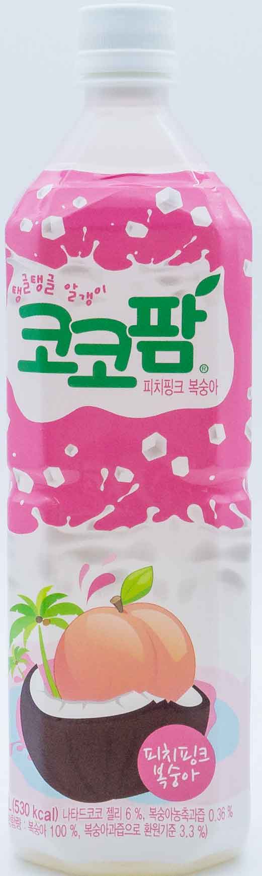 해태 코코팜 피치핑크 복숭아 1000ml