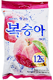 롯데 복숭아캔디 153g