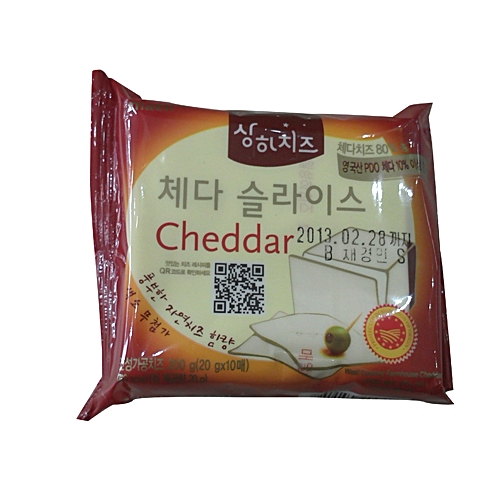 매일유업 상하치즈 체다 슬라이스 200g