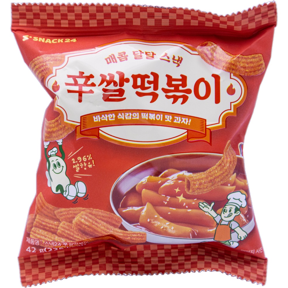 위펀 스낵24 신쌀떡볶이 42g