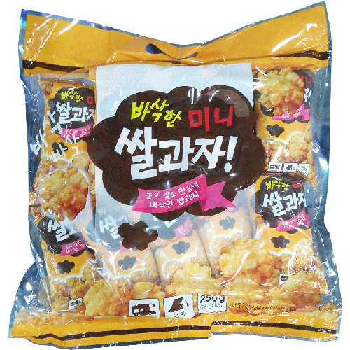 바삭한 미니 쌀과자 250g