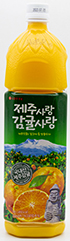 롯데 제주사랑 감귤사랑 1.5L