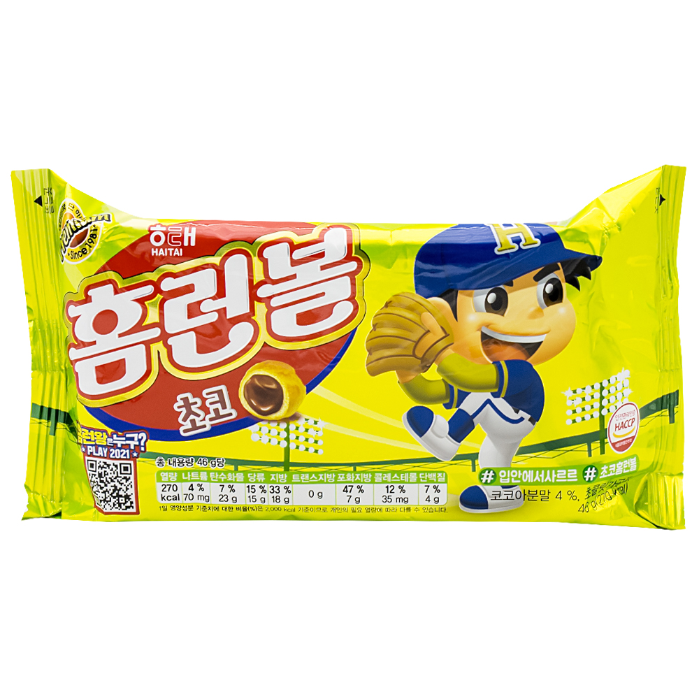 해태 홈런볼 초코 46g