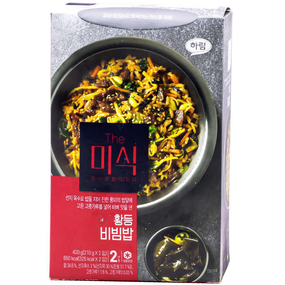 하림 더 미식 황등 비빔밥 420g