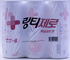 링티 링티제로 복숭아맛 캔 240mL