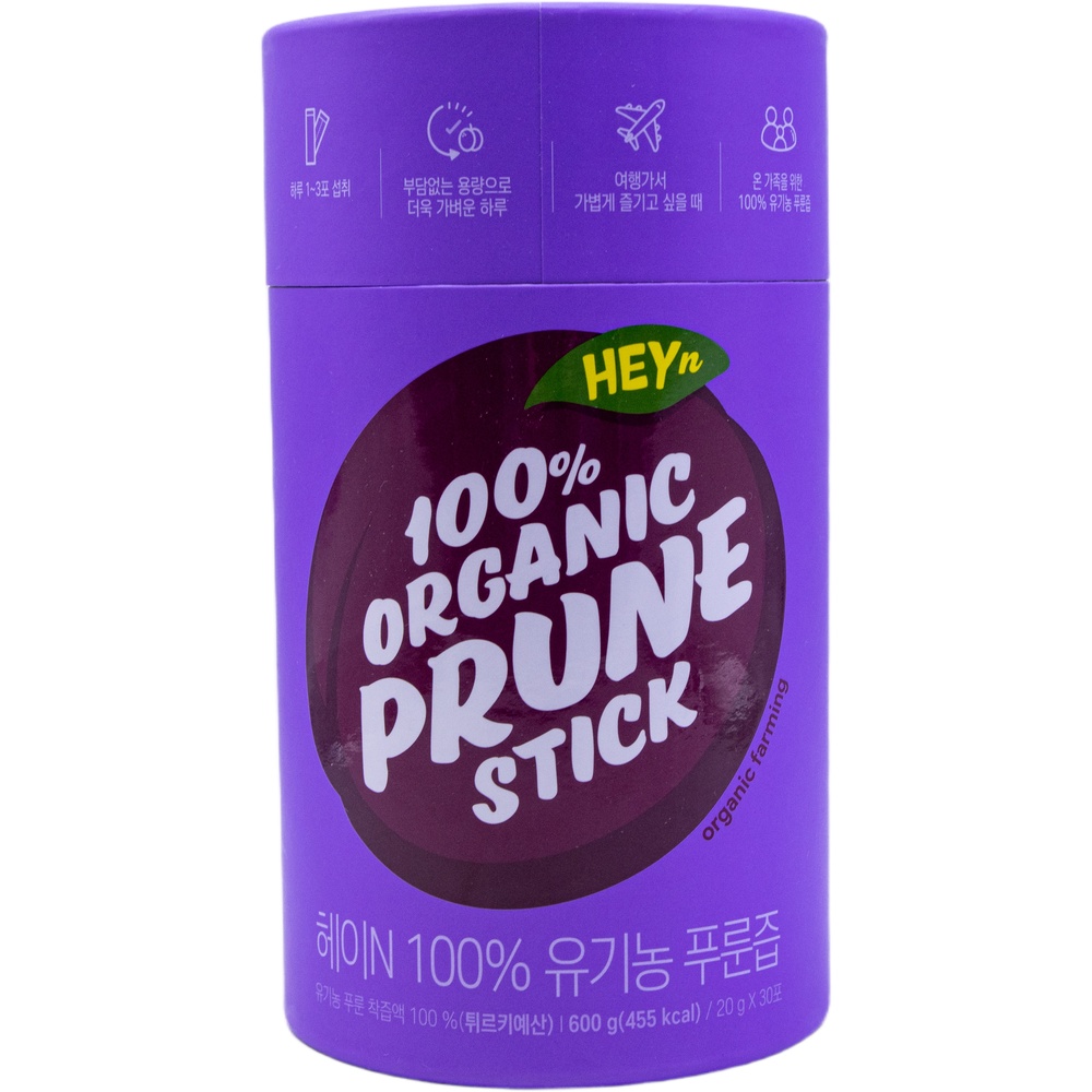 대상웰라이프 헤이N 100% 유기농 푸룬즙 20g
