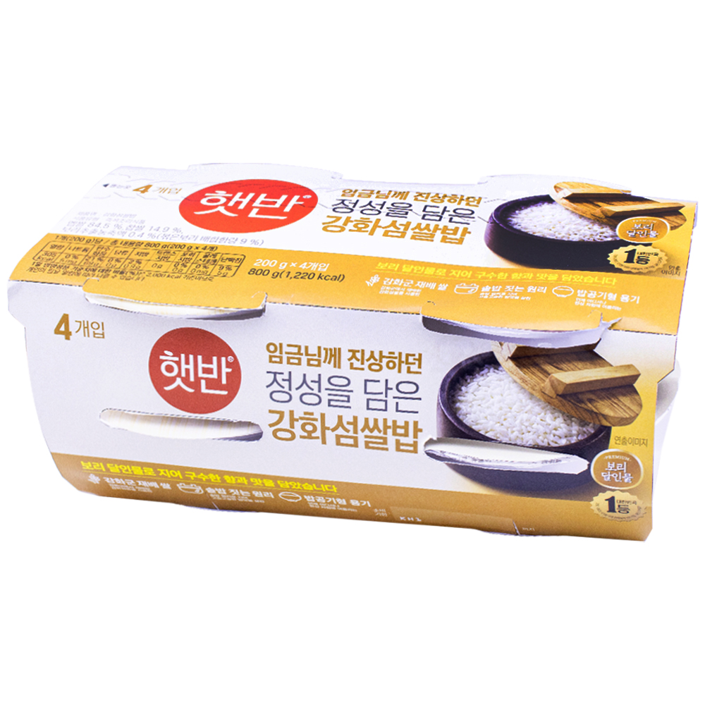 CJ 햇반 강화섬쌀밥 200g