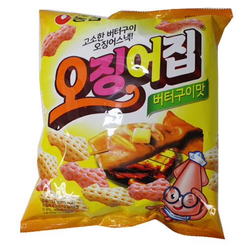 농심 오징어집 버터구이맛 151g