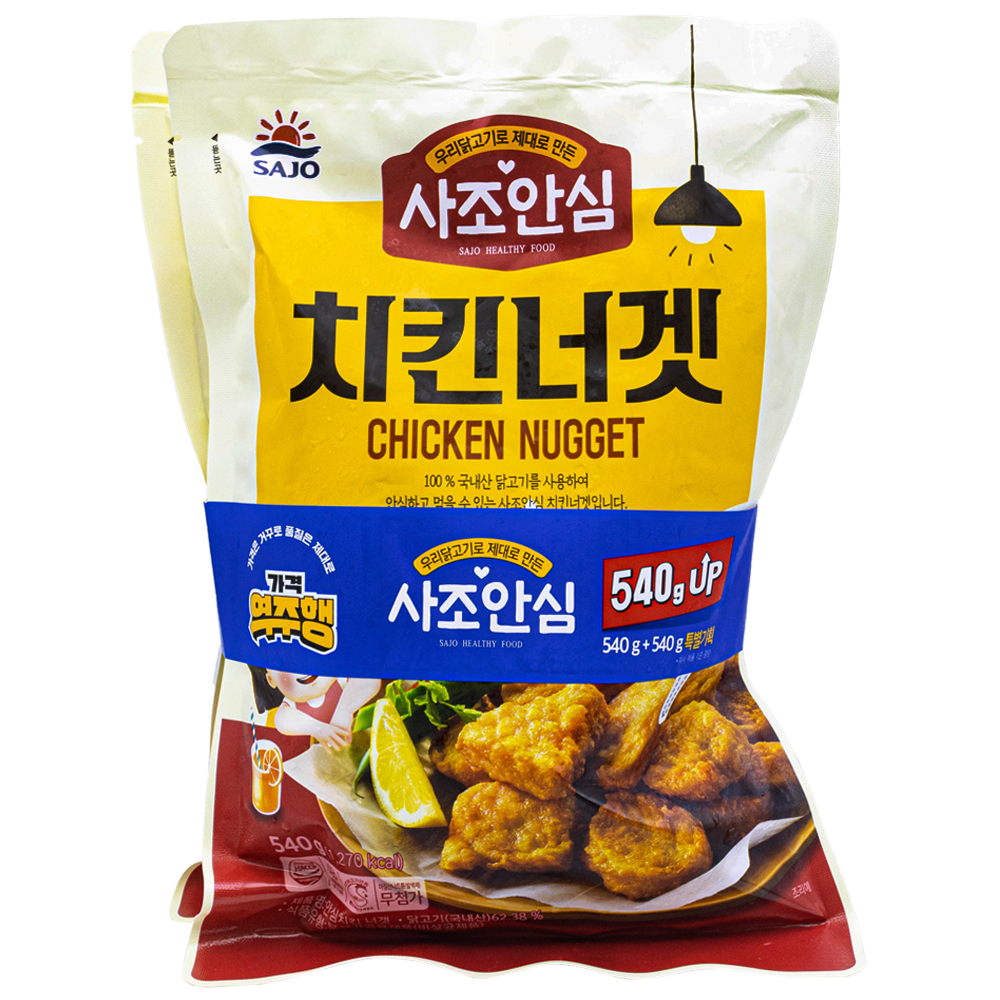 사조안심 치킨너겟 1080g