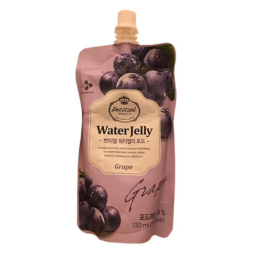 CJ 쁘띠첼 워터젤리 포도 130ml