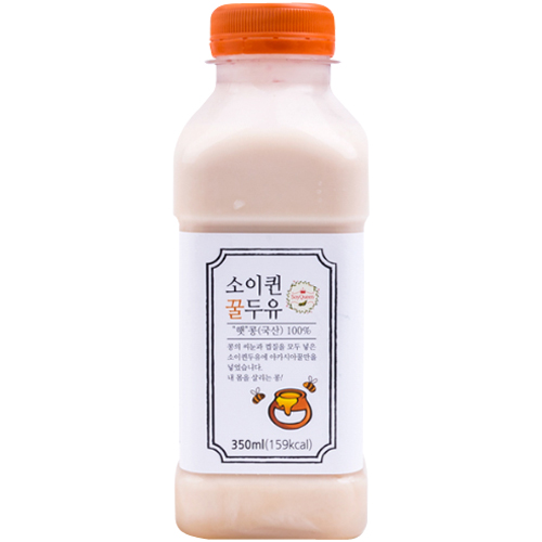 소이퀸 꿀두유 350ml