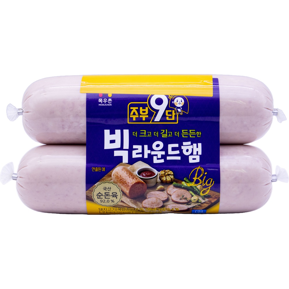 농협 목우촌 주부9단 빅라운드햄 600g