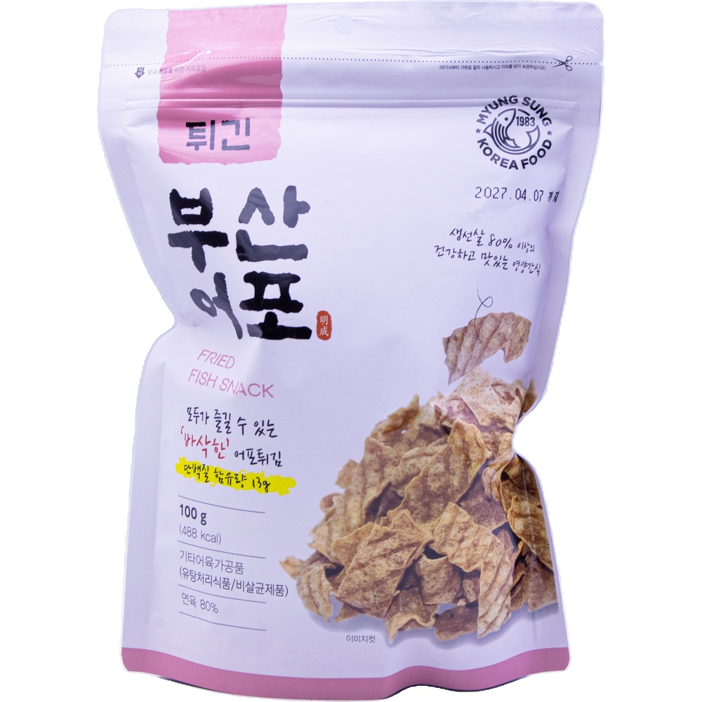 명성리프레쉬 튀긴 부산어포 100g
