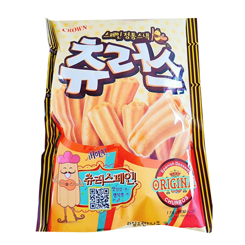 크라운 츄러스 174g