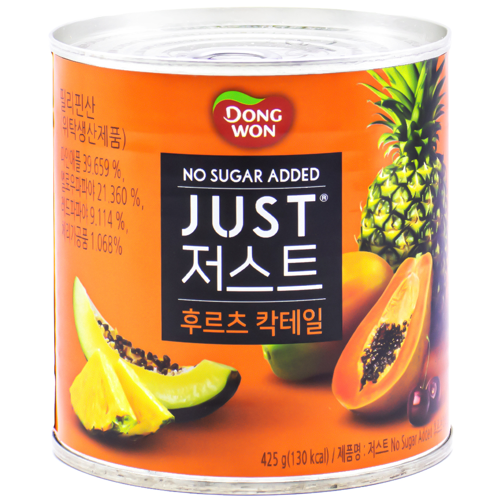동원 저스트 노슈가 후르츠 칵테일 425g