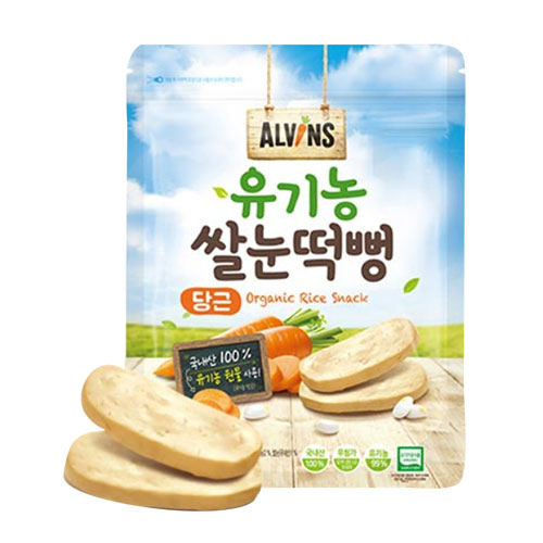 엘빈즈 유기농 당근떡뻥 30g