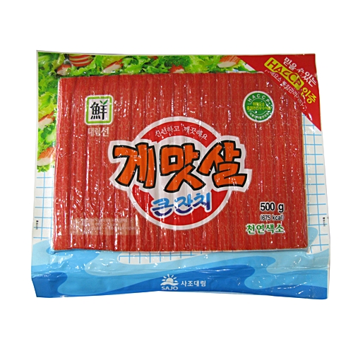 사조대림 대림선 게맛살 큰잔치 500g