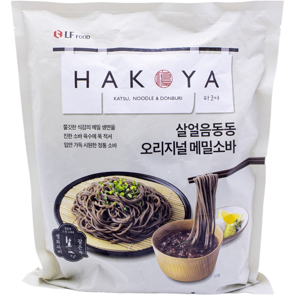 LF푸드 하코야 살얼음동동 오리지널 냉메밀소바 453g