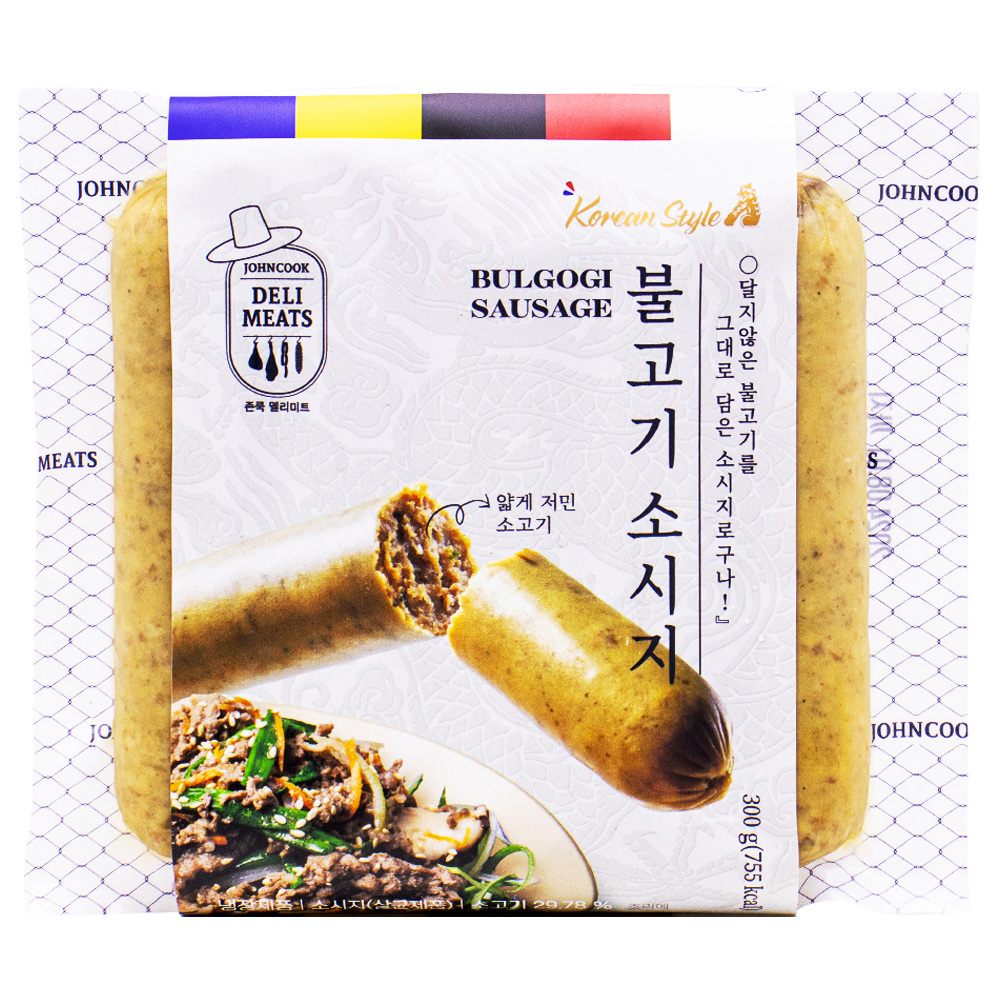 존쿡 델리미트 불고기 소시지 300g