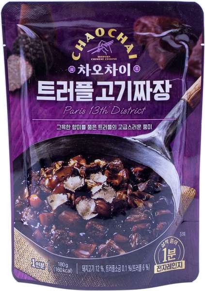 샘표 차오차이 트러플 고기짜장 180g