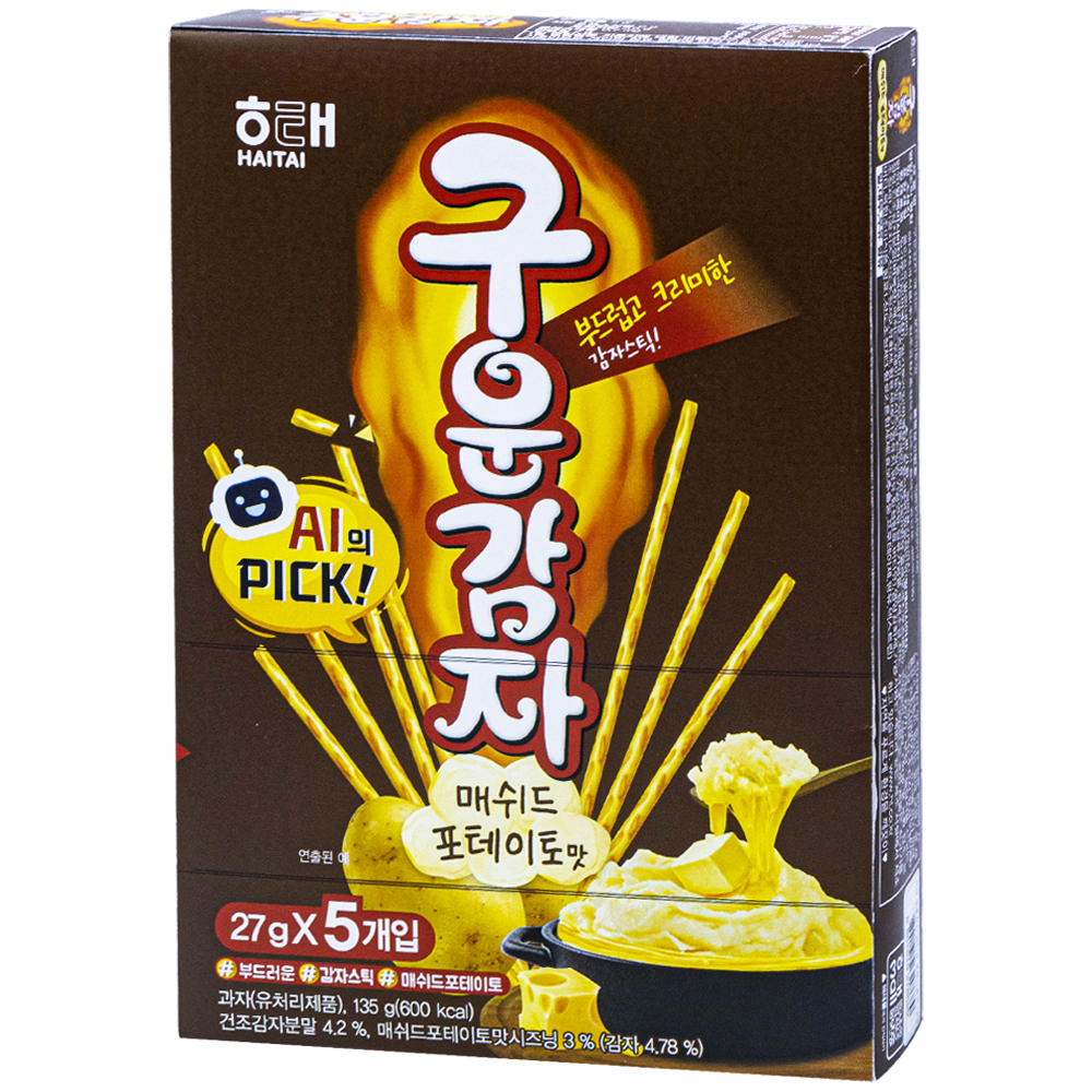 해태 구운감자 매쉬드 포테이토맛 27g