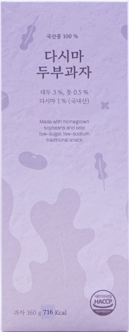 행복마루 다시마 두부과자 160g