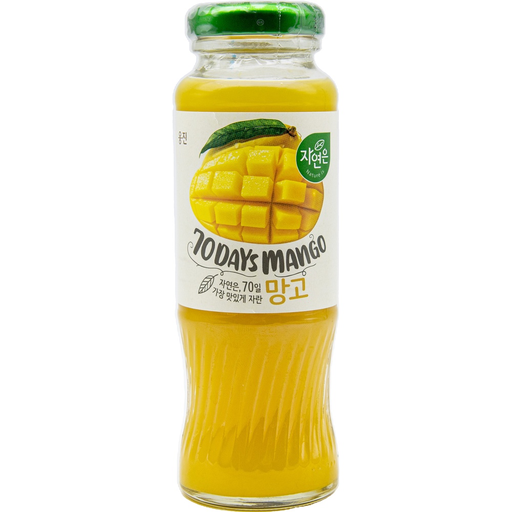 웅진 자연은 망고 180mL