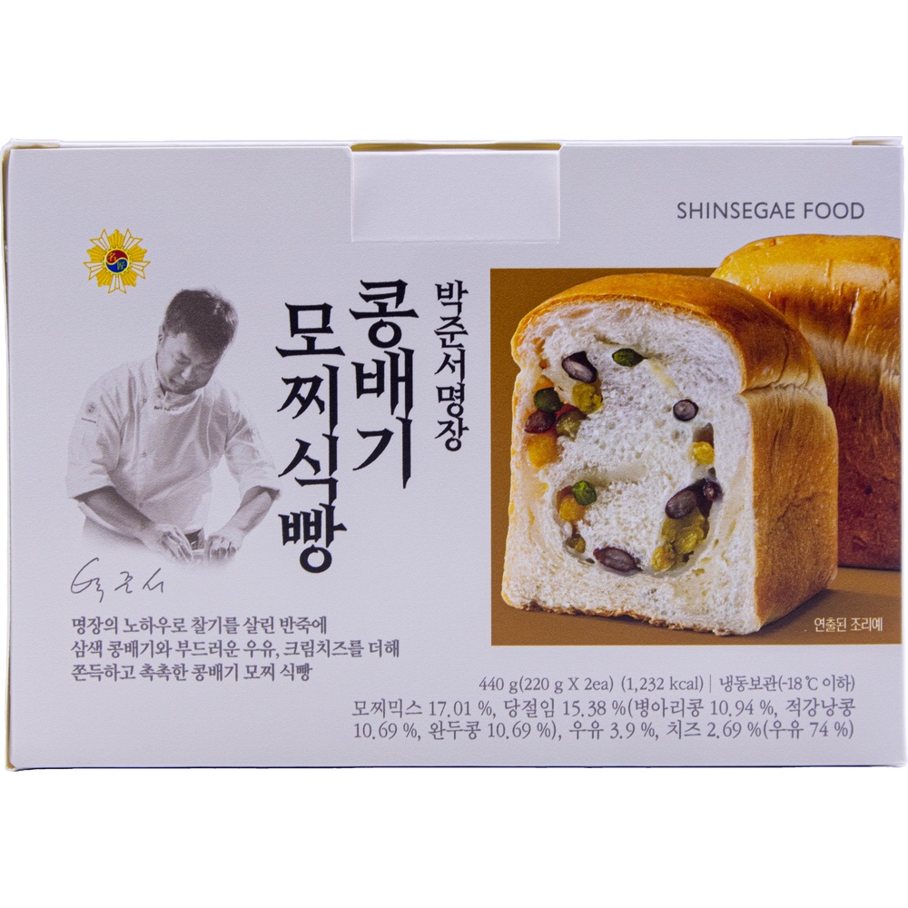 신세계푸드 박준서명장 콩배기 모찌식빵 220g