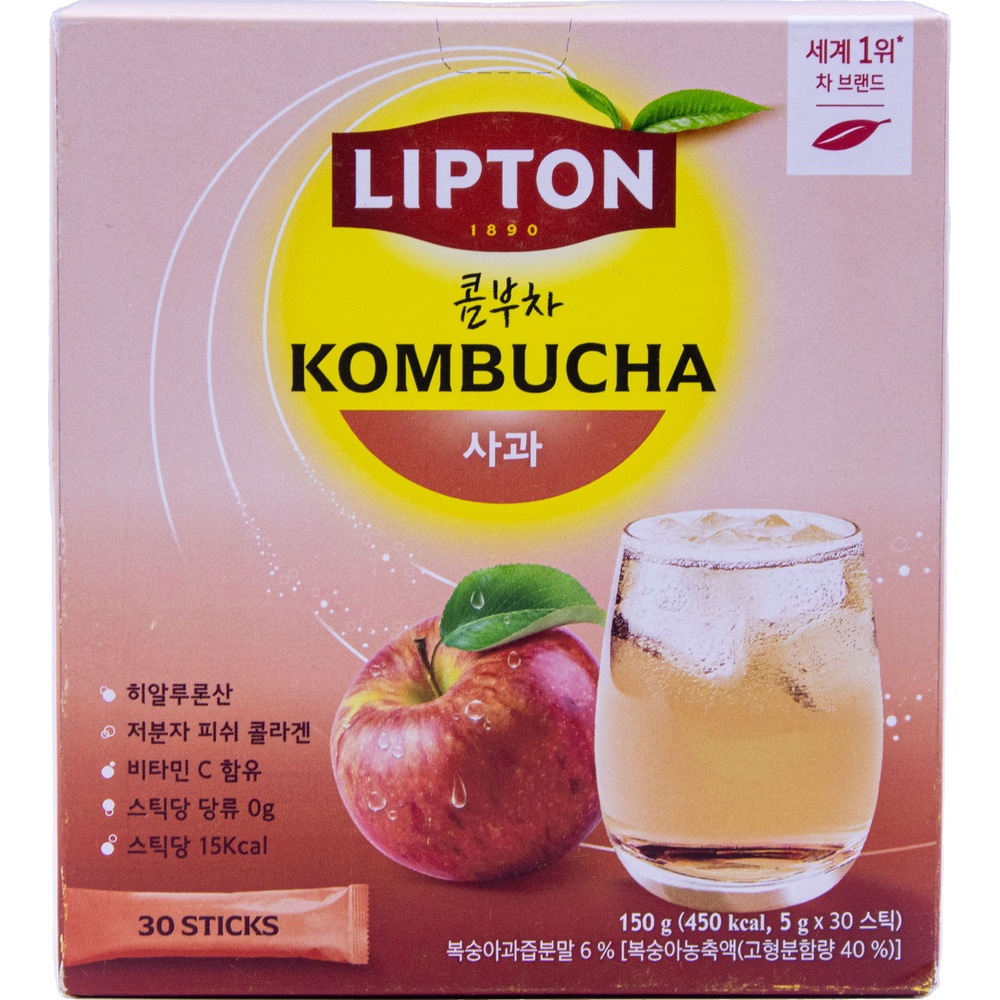 립톤 콤부차 사과 5g