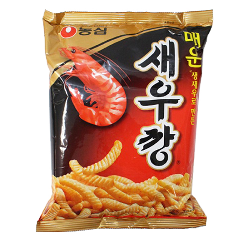 농심 매운새우깡 90g