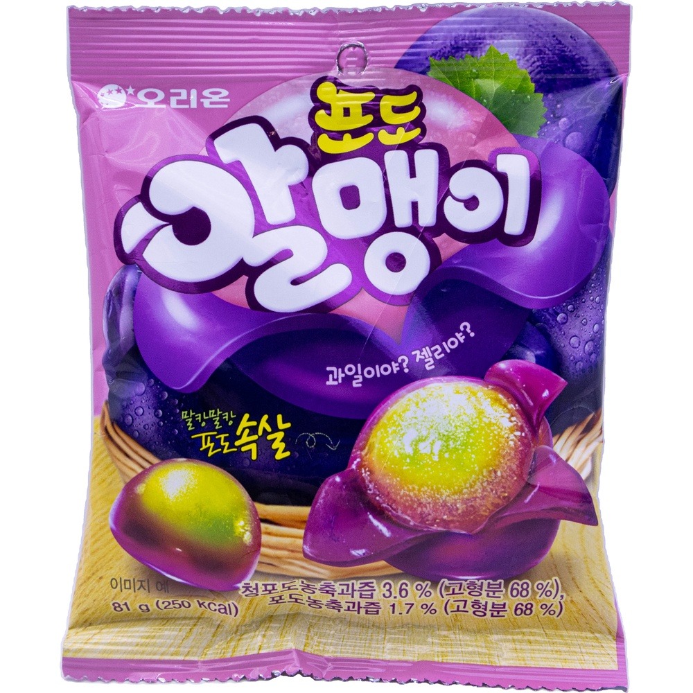 오리온 포도 알맹이 81g