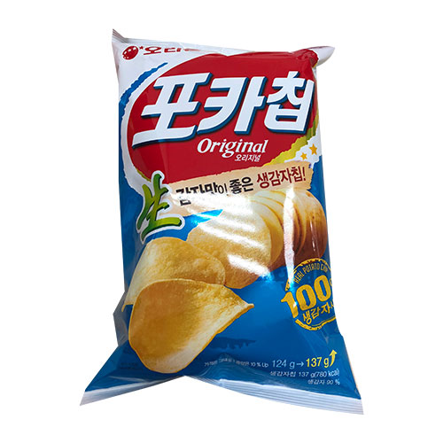 오리온 포카칩 오리지널 137g