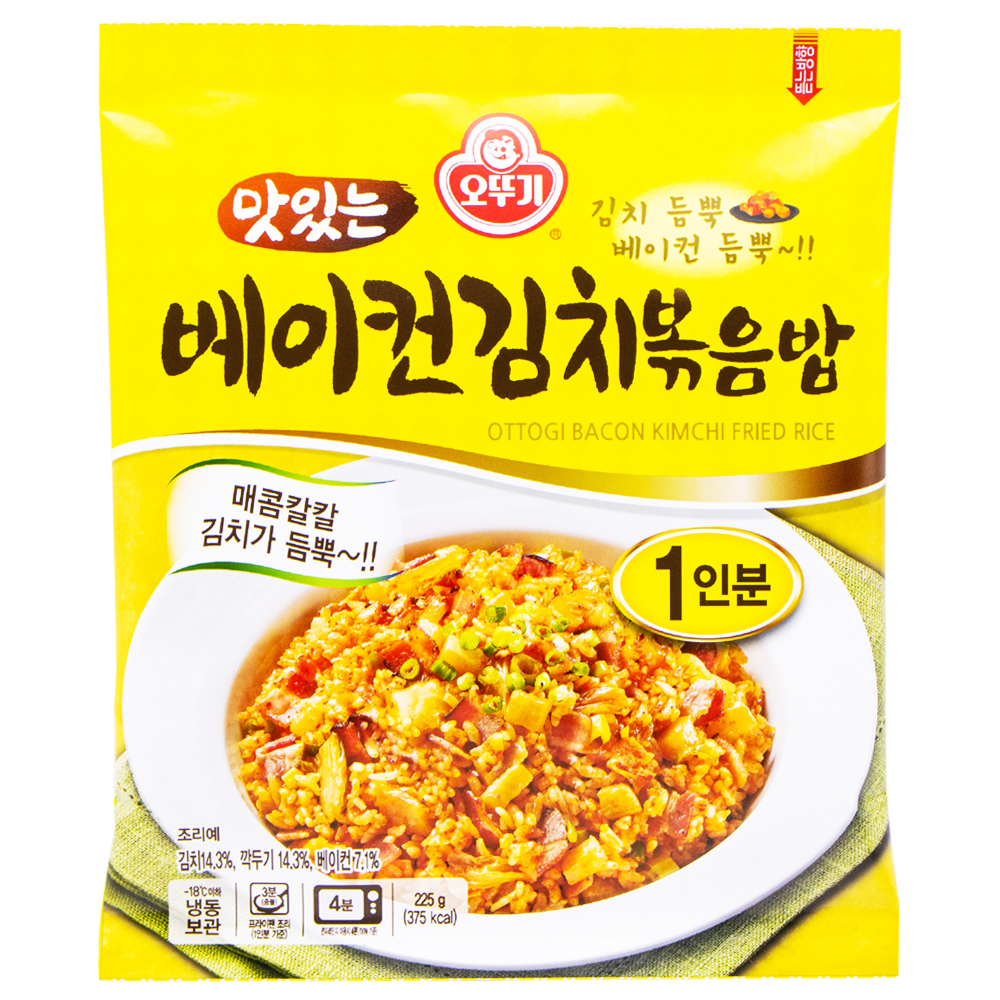 오뚜기 맛있는 베이컨 김치 볶음밥 225g
