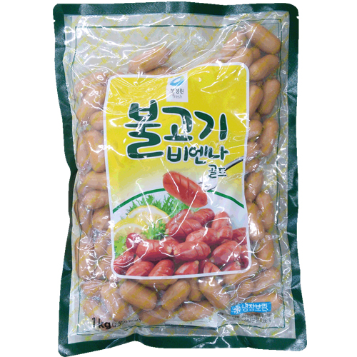 청정원 불고기비엔나 골드 1000g